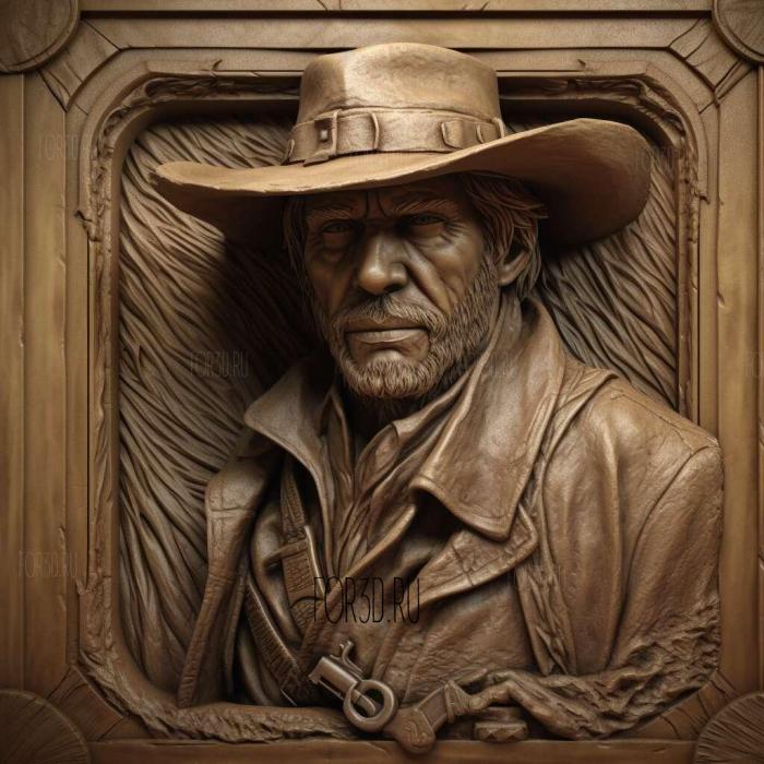 Jonah Hex movie 3 stl model for CNC